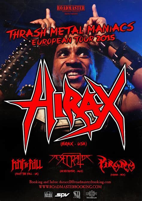 Metal Shock Finland — Hirax Announce Thrash Metal Maniacs European Tour