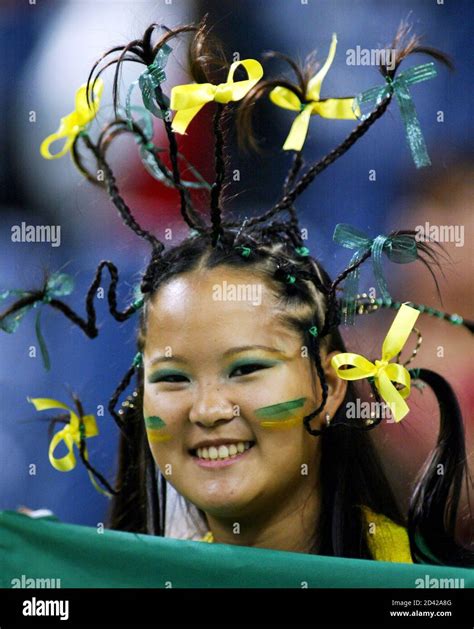 Brazilian Fan World Cup Japan Hi Res Stock Photography And Images Alamy