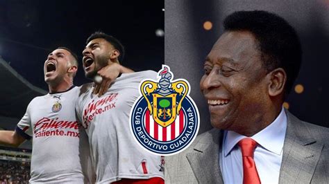 No es Alexis Vega figura de Chivas de Guadalajara conmemora a Pelé en