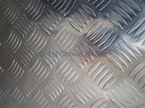 Mm Aluminium Chequer Plate Cut To Size Buy Online