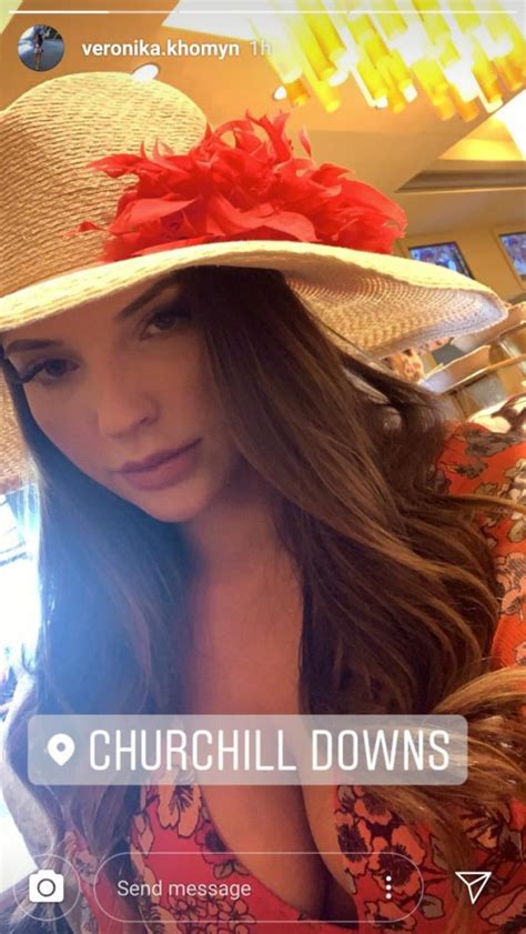 Sean McVay His Smoking Hot GF Veronika Khomyn Turned Some Heads At Churchill Downs PICS