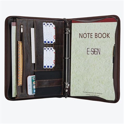 Amazon IVESIGN Padfolio Binder Business Portfolio Folder