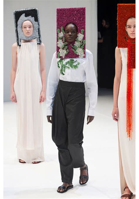 Fashion Week London Fr Hjahr Sommer Chalayan Elle