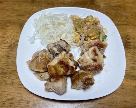 チキンの塩コショウ焼き No 27761478｜写真素材なら「写真ac」無料（フリー）ダウンロードok