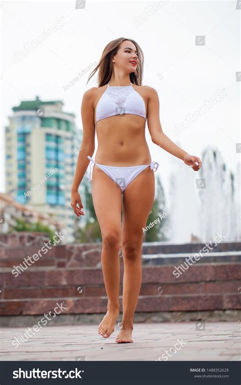 Full Body Portrait Beautiful Sexy Brunette Stock Photo 1488352628 Shutterstock