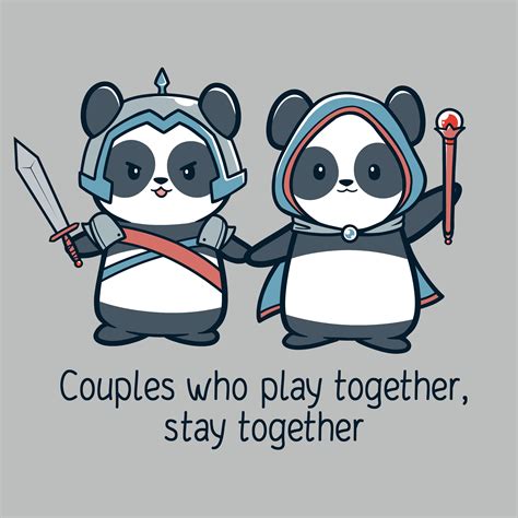 Couples Who Play Together Stay Together Funny Cute And Nerdy T Shirts Teeturtle