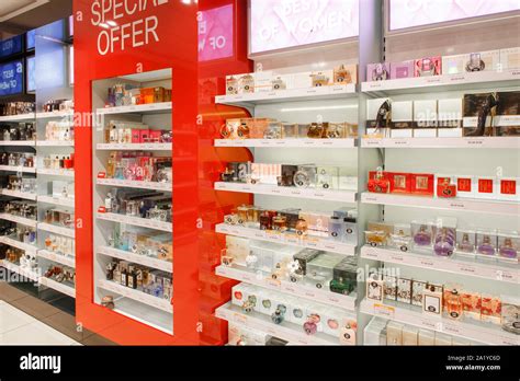 Duty free beauty products hi-res stock photography and images - Alamy