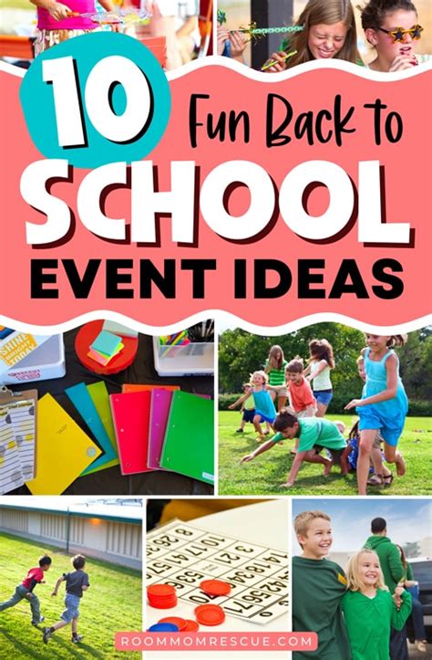 10 Fun Back to School Event Ideas | Room Mom Rescue