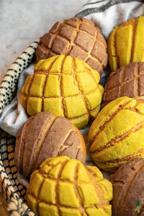 The Best Vegan Conchas Mexican Sweet Bread Sweet Simple Vegan