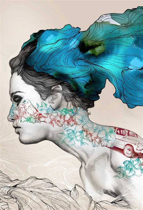 Obra De Gabriel Moreno Ilustraciones De Mujeres Ilustraciones Arte