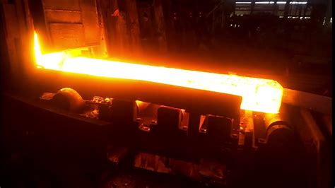 Heavy Section Steel Rolling Mill Process Youtube