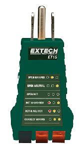 Metek Trading Company WLL All Categories Extech ET15 Receptacle Tester