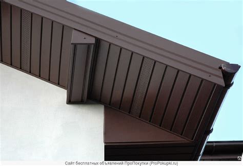 Софиты из металла: Металлические софиты - фото и описание в каталоге ...