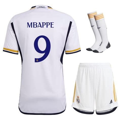 Maillot Real Madrid Domicile Mbappe Foot Soccer Pro