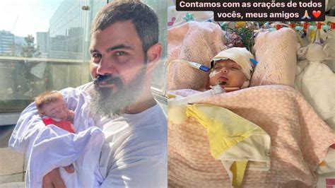 Piora o estado de saúde da filha de Juliano Cazarré Super Rádio Tupi