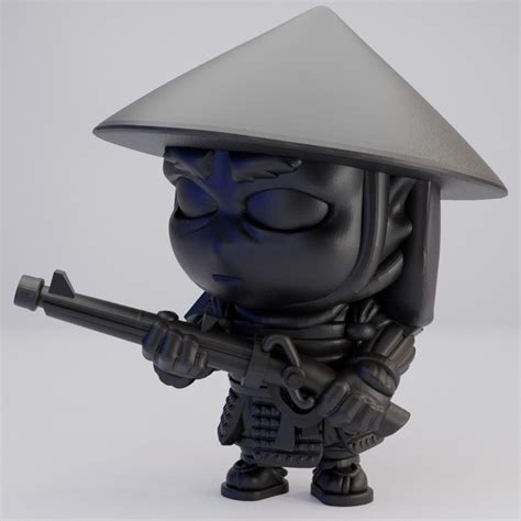 Hot Goblin チビ足軽 ミニチュア ホットゴブリン 火縄銃 侍 TRPG