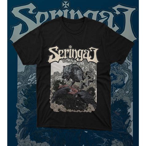 Jual Kaos Band Seringai Bootleg Baju Band Seringai Combad S