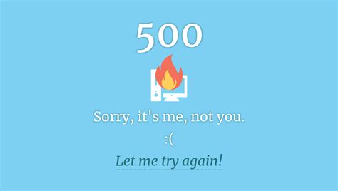 Html 500 Error Template