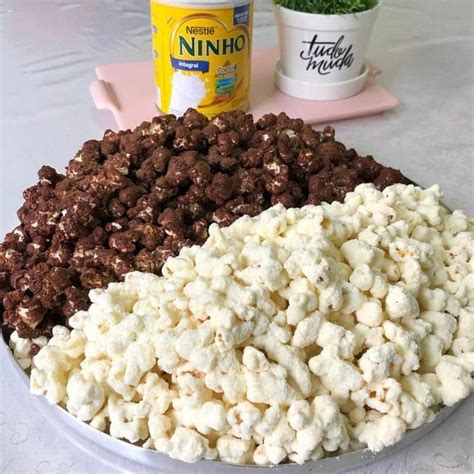 Pipoca Para Pipoca Gourmet - Como Fazer Pipoca Gourmet de Leite Ninho Para Vender