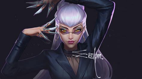 League Of Legends Kda Evelynn 4k Wallpaper Hdwallpaper Desktop