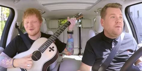 Ed Sheeran Carpool Karaoke - Ed Sheeran Covers Justin Bieber and One ...