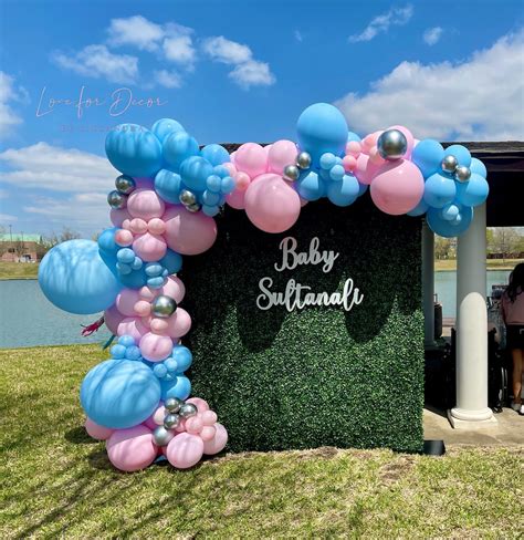 Gender Reveal Balloon Arch Of All Time Learn More Here