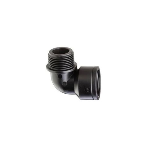 Poly Threaded Elbow M F 20mm Plumbers Choice