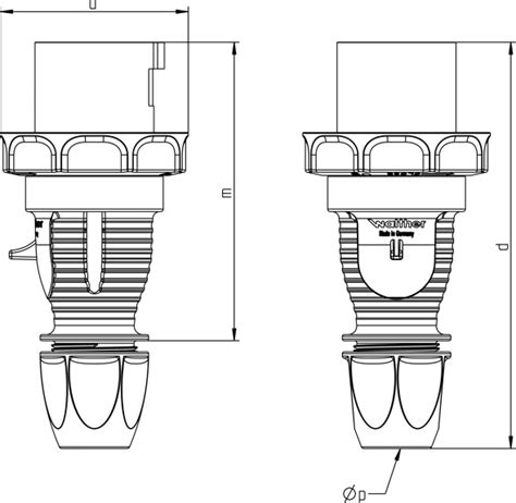 Stecker • IP67 • 63 A - Demelectric AG
