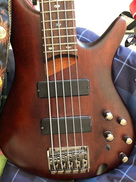 Ibanez Sr505 Five String Electric Bass Gear Depot Reverb