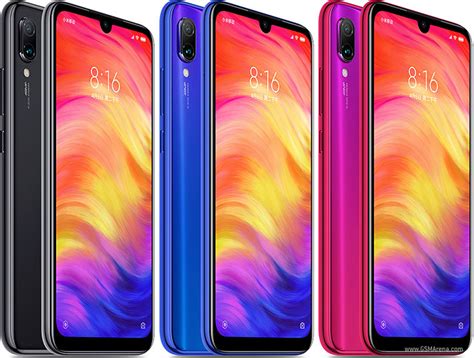 Xiaomi Redmi Note 7 pictures, official photos