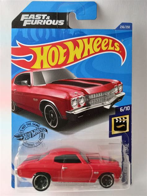 Miniatura Hot Wheels Chevelle Ss Velozes E Furiosos Minisclub