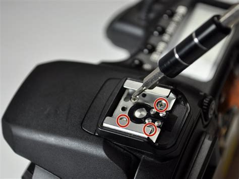 Canon EOS D Flash Hot Shoe Replacement IFixit