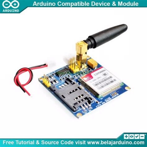 Jual Module Sim900a Gsm Gprs Shield Serial Modem For Arduino Kota Bekasi Arduino Official