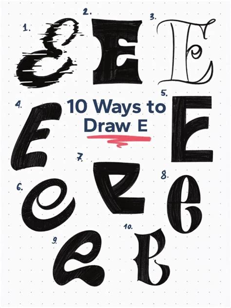 hand lettering   creative ways  draw  letter
