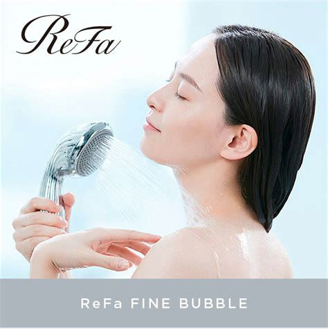 【楽天市場】【ポイント10倍＆送料無料】リファ ファインバブル Refa Fine Bubble シャワーヘッド マイクロナノバブル 美容