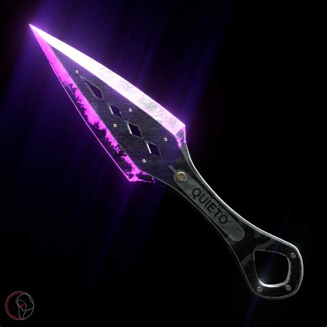 Apex Legends Wraith Knife D Cad Model Library Grabcad