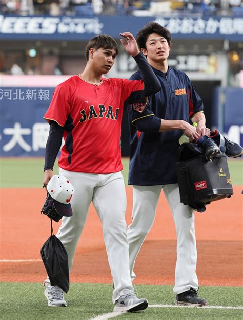 河北新報写真映像部 On Twitter 野球日本代表 侍ジャパン の オリックス との強化試合は午後7時開始予定です。 練習を終え