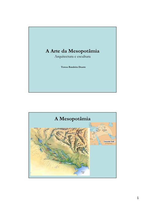 PDF A Mesopotâmia esgt ipt pt Mesopotâmica pdf 1º Código de Leis