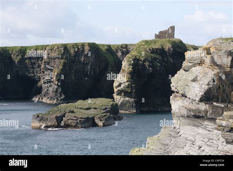 Old castle of Wick Caithness Scotland May 2011 Stock Photo - Alamy