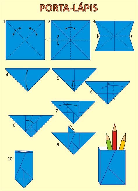 Dobradura De Papel Para Imprimir - 5