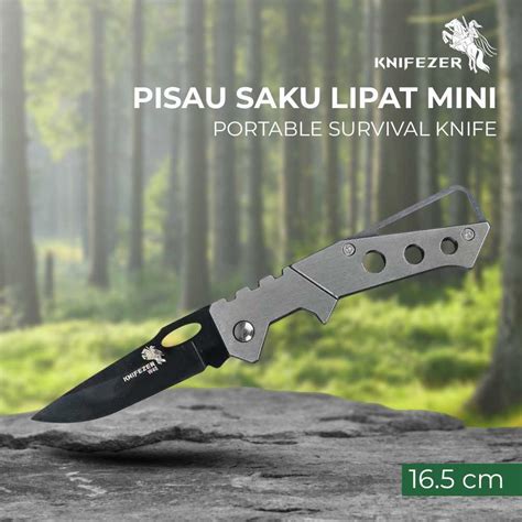 Jual Pisau Lipat Berburu Camping Outdoor Survival Tactical Knife 22cm