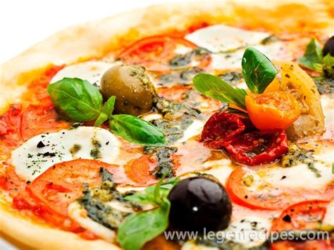 Pizza Recipe With Smoked Meat And Mushrooms Legendary Recipes