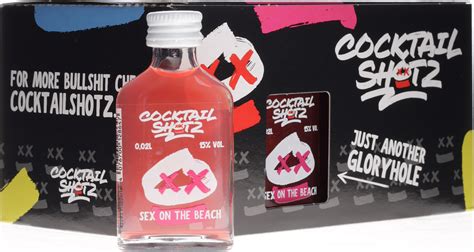 Bar Monkeys Cocktail Shotz Sex On The Beach Glas