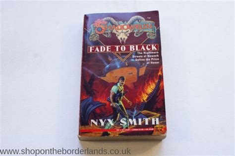 Fade To Black By Nyx Smith 13 Paperback Shadowrun Novel The Shop On The Borderlands