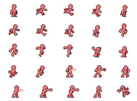 cartoon character platformer template  rin