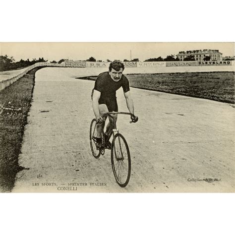 diego conelli italian sprinter  phot les sports card series