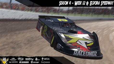 Iracing World Of Outlaws Late Model Series Week Eldora Speedway