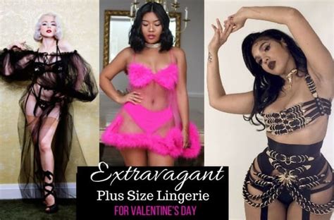 Extravagant Plus Size Lingerie For Valentine S Day Ready To Stare