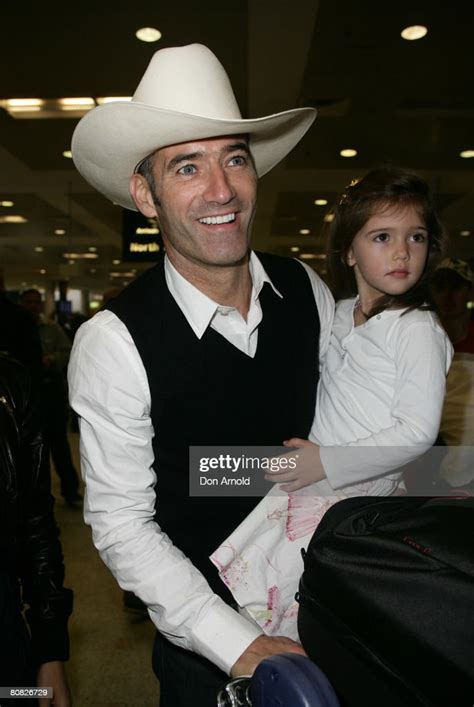 Wiggles member Anthony Field greets family members upon his arrival ...