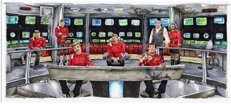 Star Trek The Undiscovered Country Second Star To The Right Print
